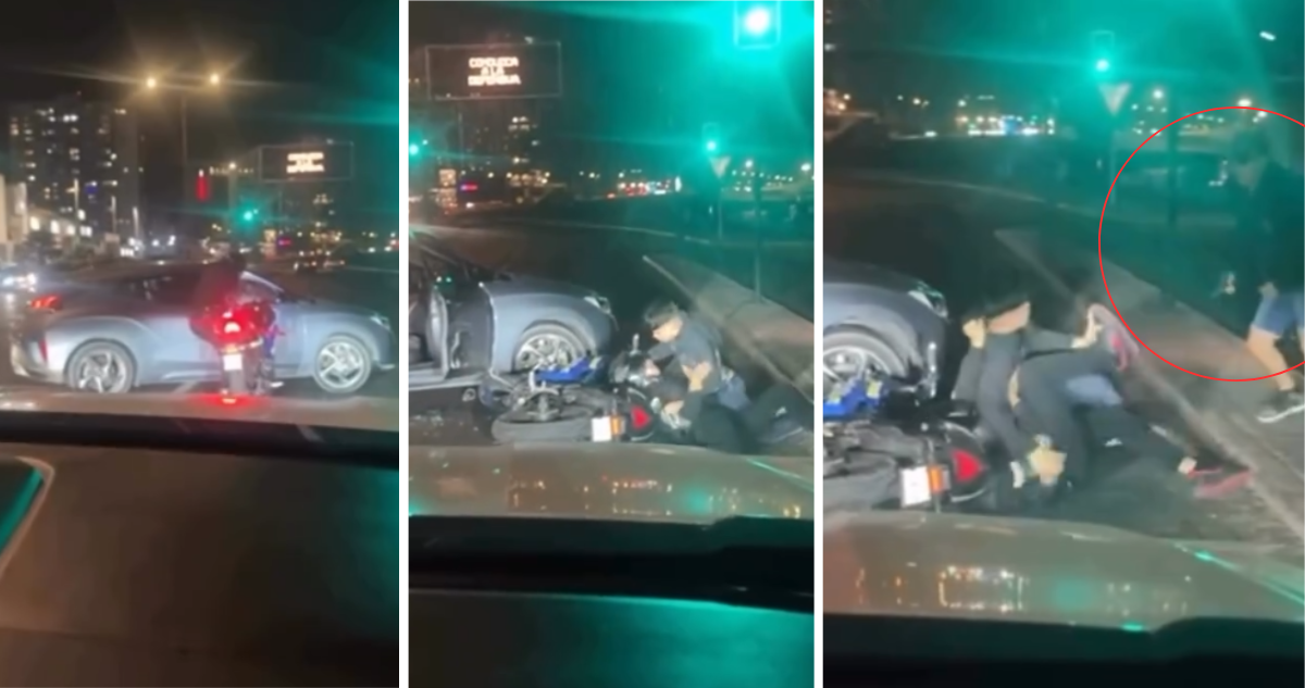 VIDEO | Captan violenta pelea en transitada avenida de Antofagasta: origen sería incidente vial