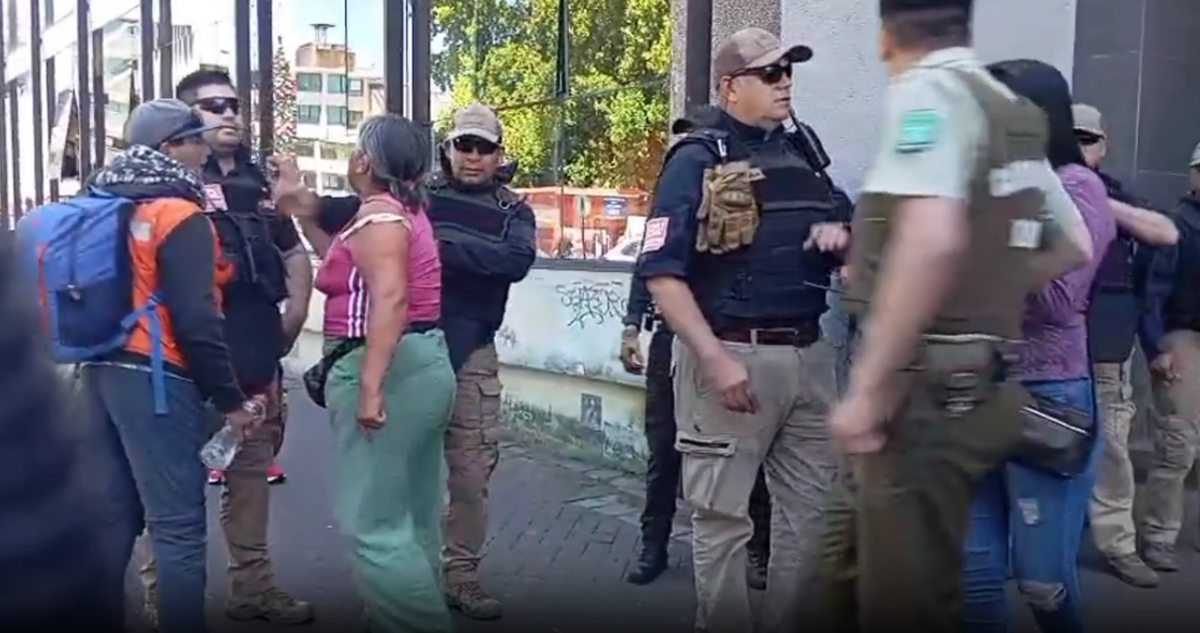 Temuco: dos personas detenidas por amenaza de muerte a funcionaria en fiscalización a comercio ilegal