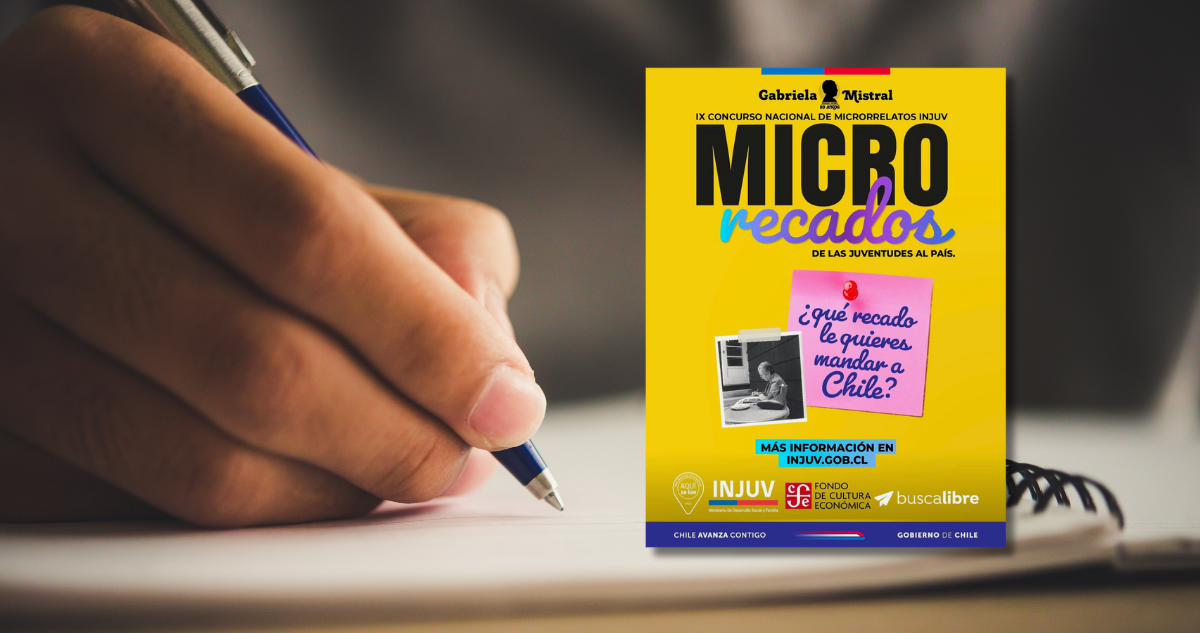 Primer lugar recibe $500 mil: IX Concurso Nacional de Microrrelatos cierra postulaciones este domingo