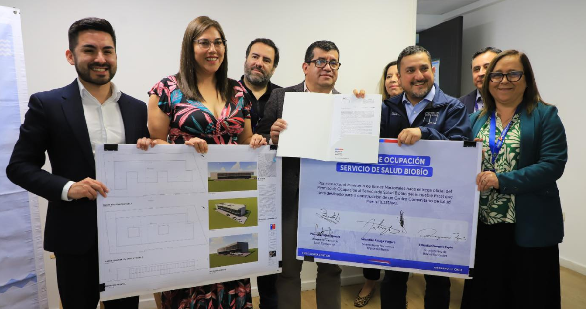 Construcción de nuevo Cosam en Concepción busca reducir las listas de espera en salud mental