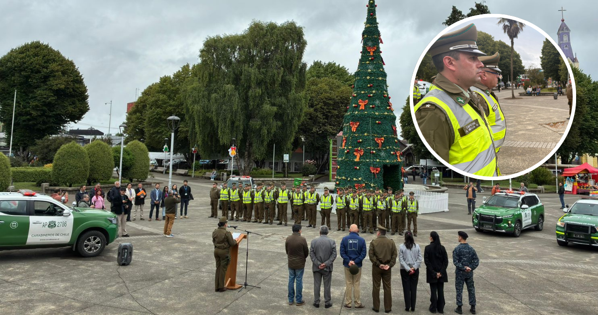 Plan Verano Seguro: Chiloé refuerza la seguridad con la llegada de 26 carabineros desde Santiago