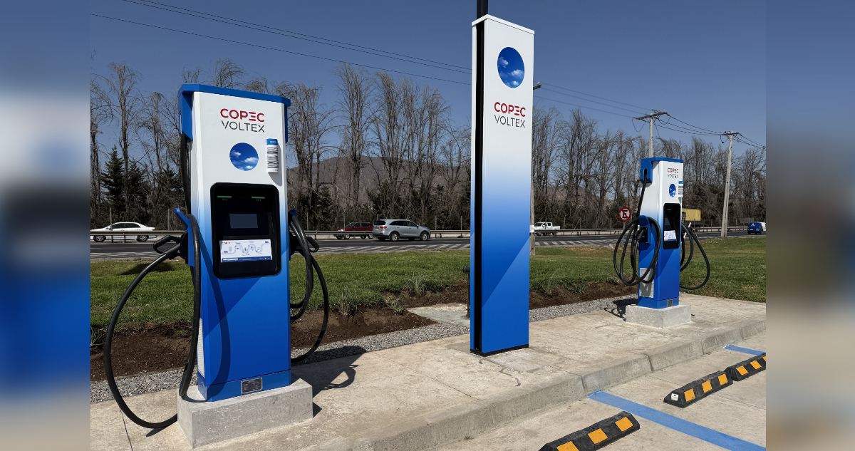 Copec alcanza más de 90 puntos de carga rápida en todo Chile: es la red más extensa de Latinoamérica