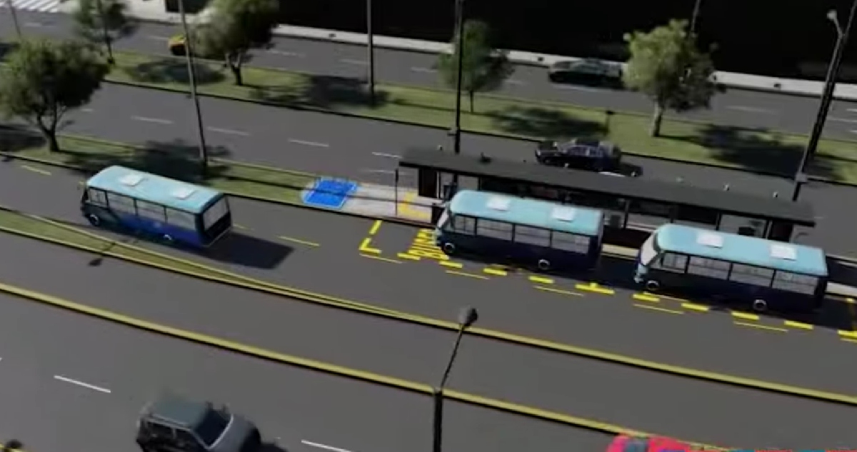 Corredores de transporte público en el Gran Concepción