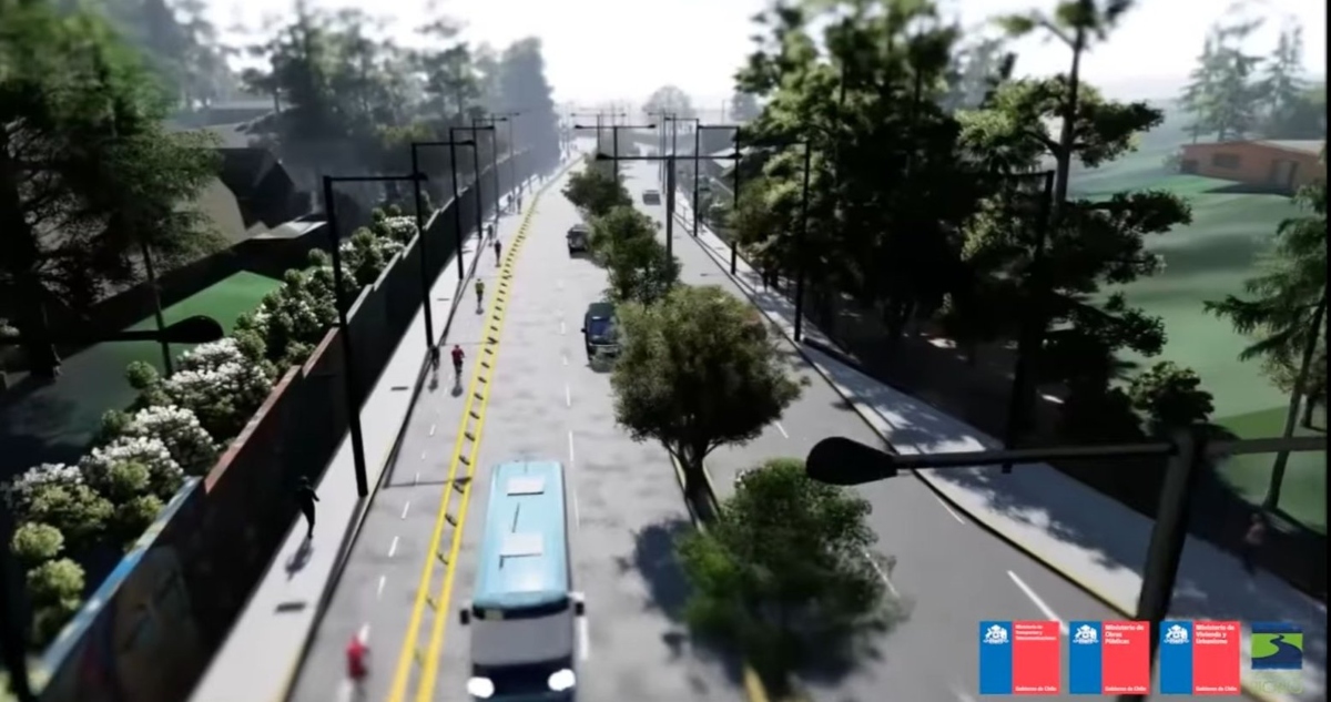 Corredor de transporte público de la Ruta 160