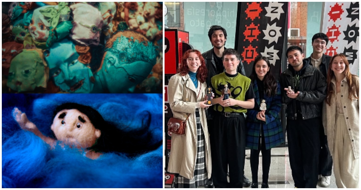 Cortometraje chileno de animación en stop-motion seleccionado en el prestigioso festival de cine de Sundance. Dirigido por Montino Cabrera y André, sigue la historia de un hombre en un bosque. Equipo liderado por egresados de la PUC. Desafío en stop-motion y distintas texturas. Orgullo de representar al cine chileno en un festival de renombre.