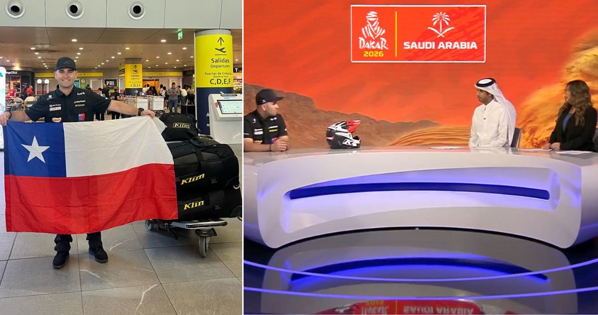 Tomás de Gavardo llega a Qatar en la antesala del Rally Dakar