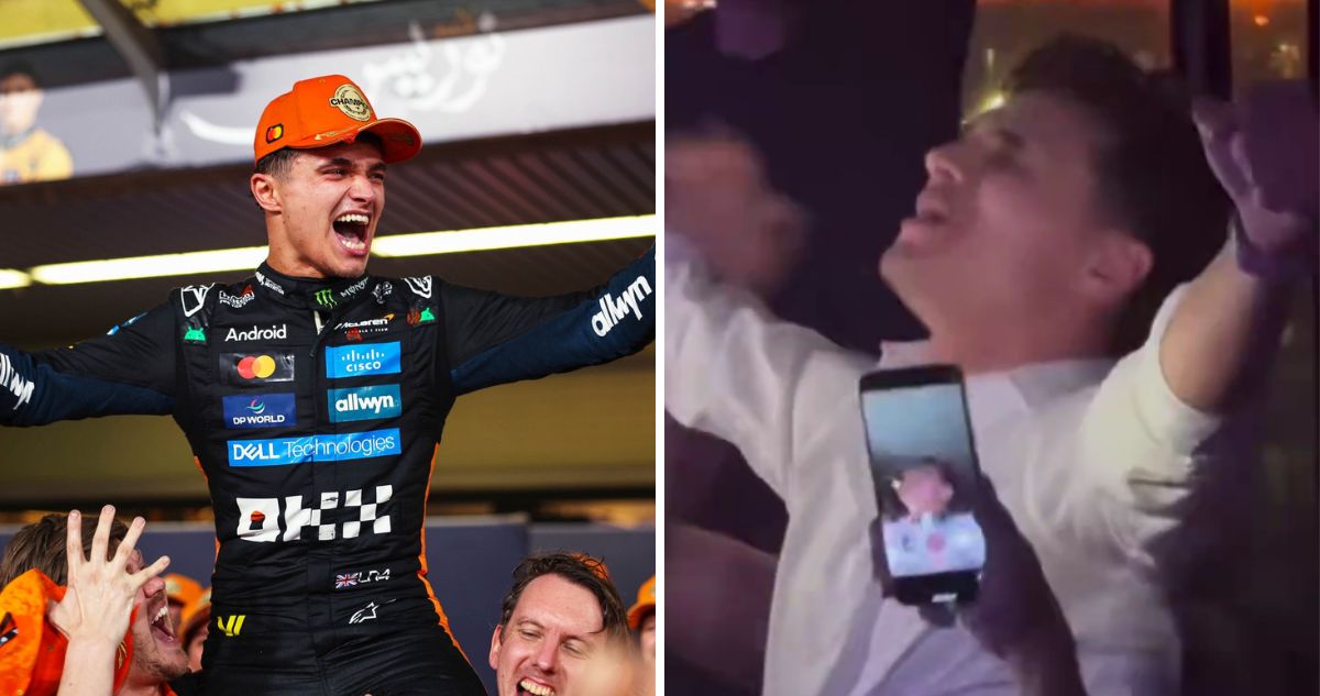 Revelan detalles de la fiesta de Lando Norris tras ser campeón de Fórmula 1.