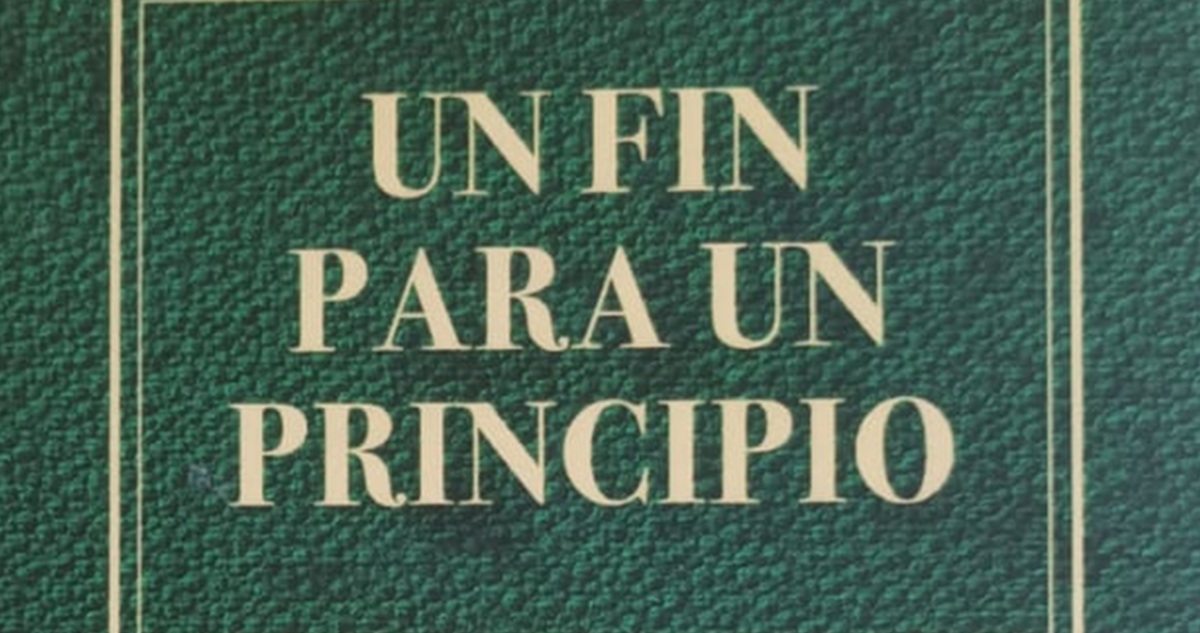 Detalle de la portada de Un fin para un principio, Zuramérica Ediciones