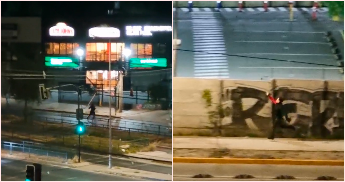 Dos detenidos tras persecución en Lo Espejo