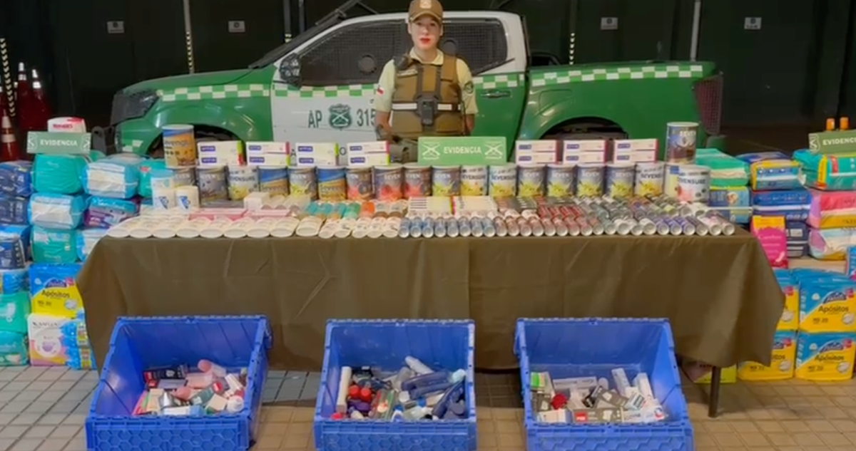 Carabineros detiene a tres delincuentes que intentaron robar farmacia en San Bernardo