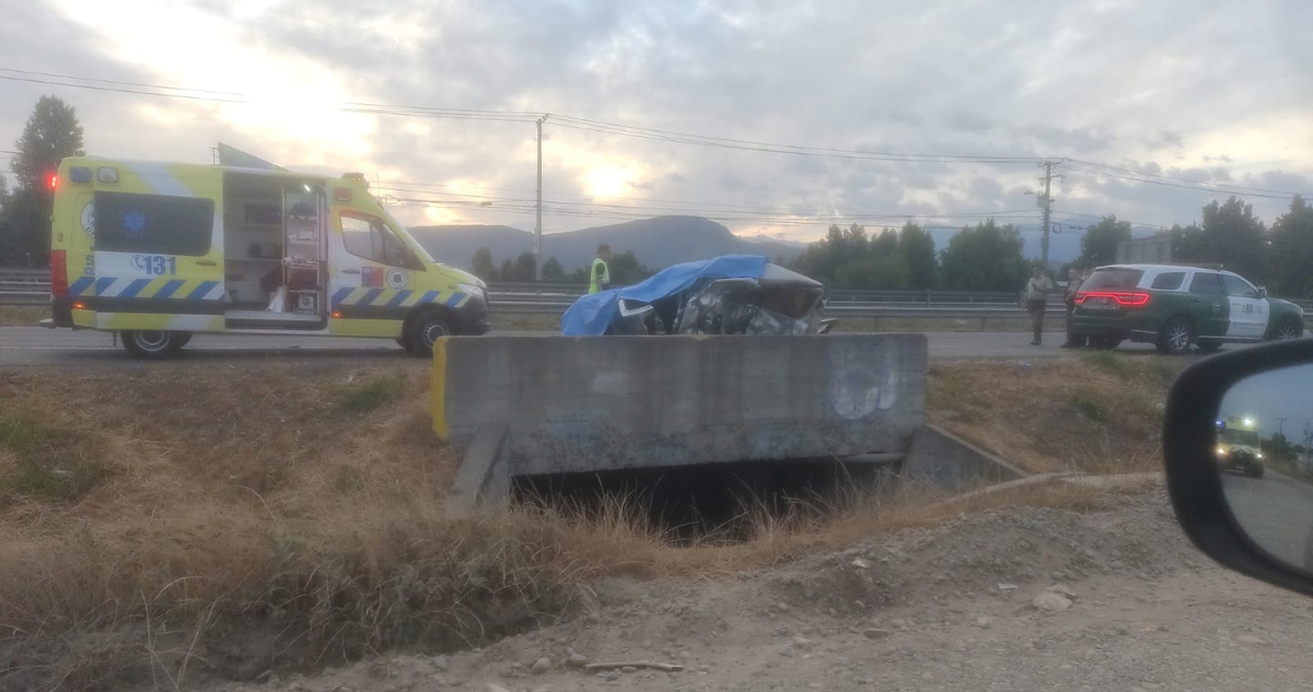 Funcionario de la FACh y su hija mueren tras choque provocado por conductor en estado de ebriedad