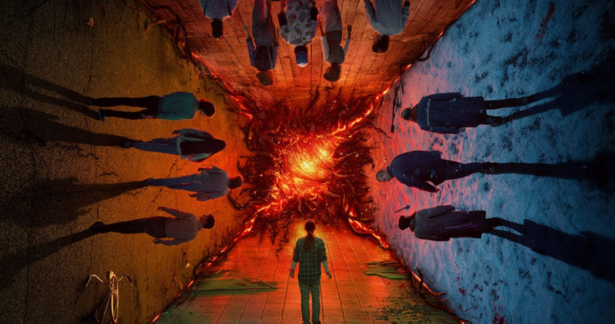 Upside Down Stranger Things