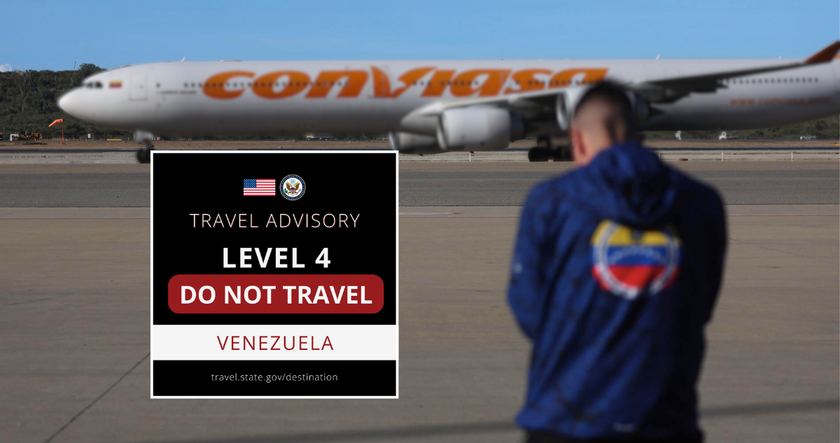 Tensión en el Caribe: EEUU renueva alerta e insta a compatriotas “abandonar inmediatamente” Venezuela