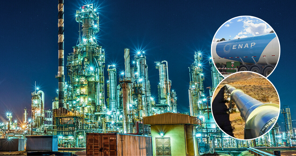 Enap asegura abastecimiento de crudo desde Argentina por 8 años a través del Oleoducto Trasandino