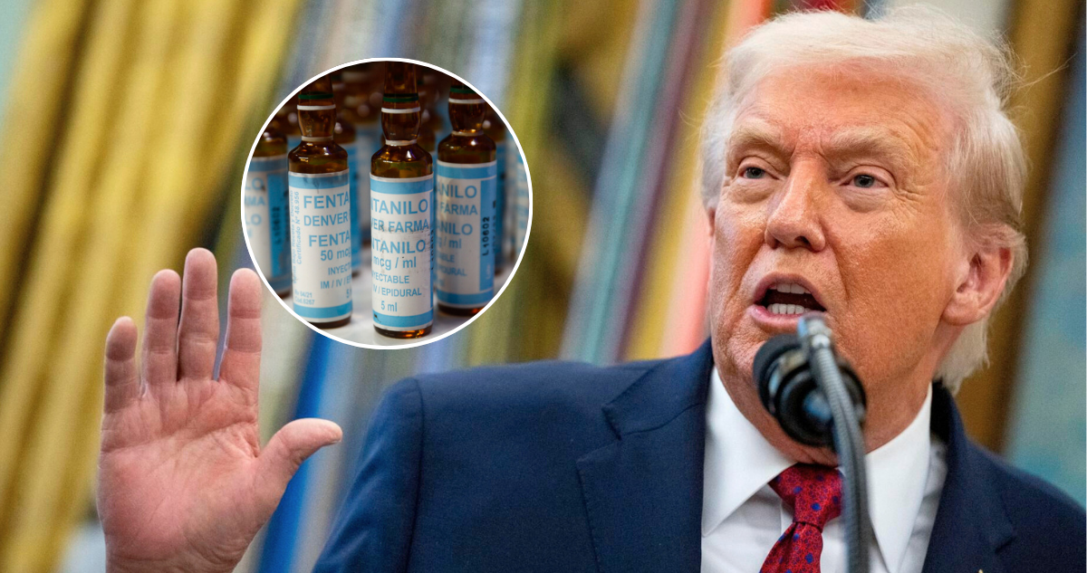 Donald Trump declara al fentanilo "arma de destrucción masiva"