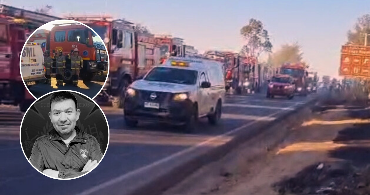 Honores en medio de emergencia: Bomberos despiden a su mártir y gobierno decreta duelo regional