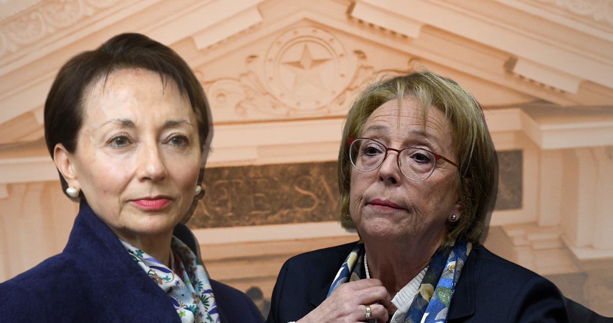 Gloria Ana Chevesich y María Angélica Repetto.