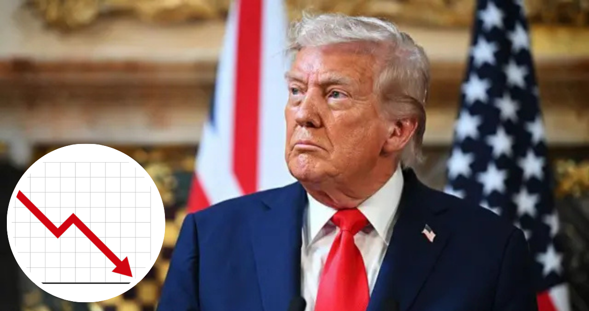 Popularidad de Donald Trump en EEUU