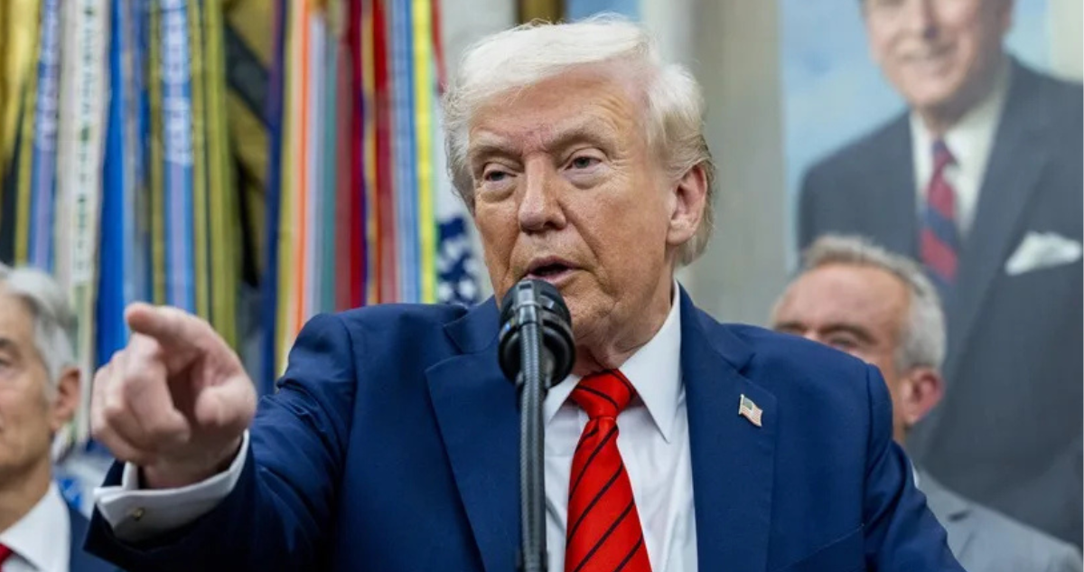 El presidente de EEUU, Donald Trump