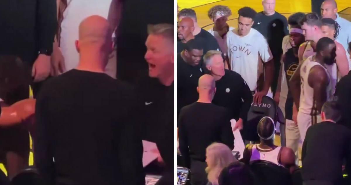 Draymond Green nuevamente: estrella de los Warrios discutió con Steve Kerr y dejó partido a la mitad