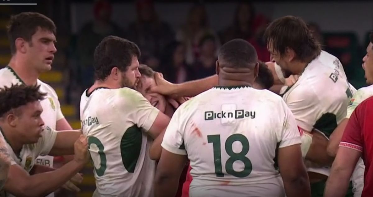 Eben Etzebeth recibió 12 semanas de suspensión por agredir a rival.