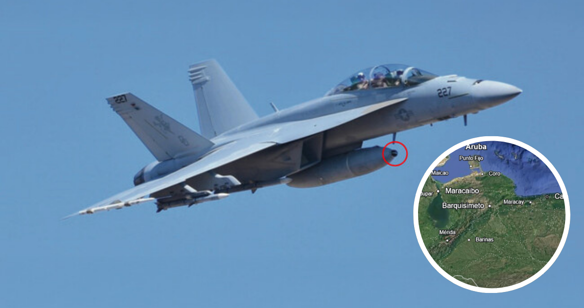 F-18 sobrevolaron espacio de Venezuela, según reporte