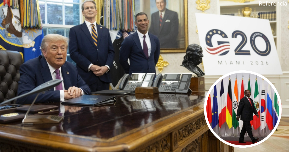 EEUU excluye a Sudáfrica del G20