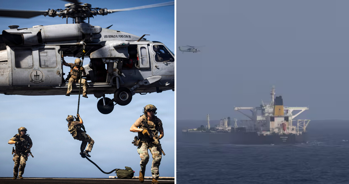 Guardia Costera de EEUU persigue a petrolero