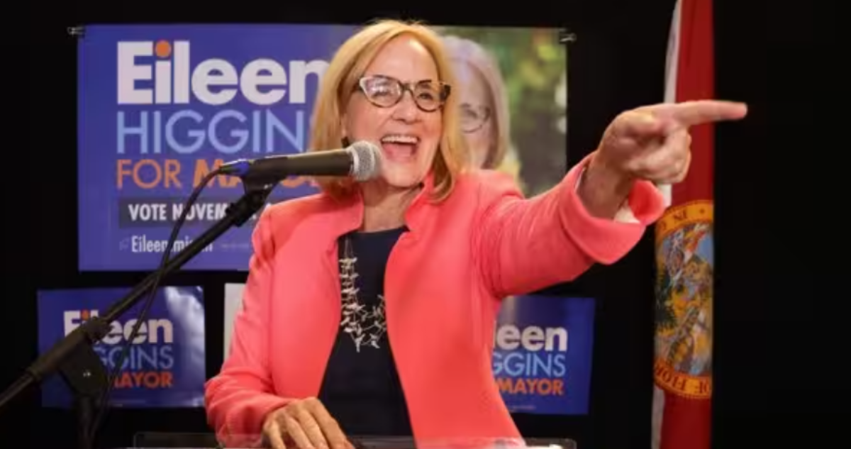 La vencedora de las elecciones a la Alcaldía de Miami, la demócrata Eileen Higgins