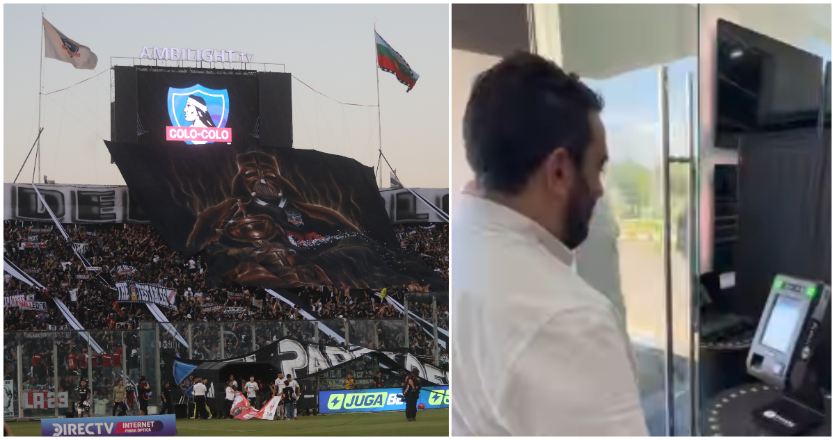 El sistema en el Estadio Monumental de Colo Colo