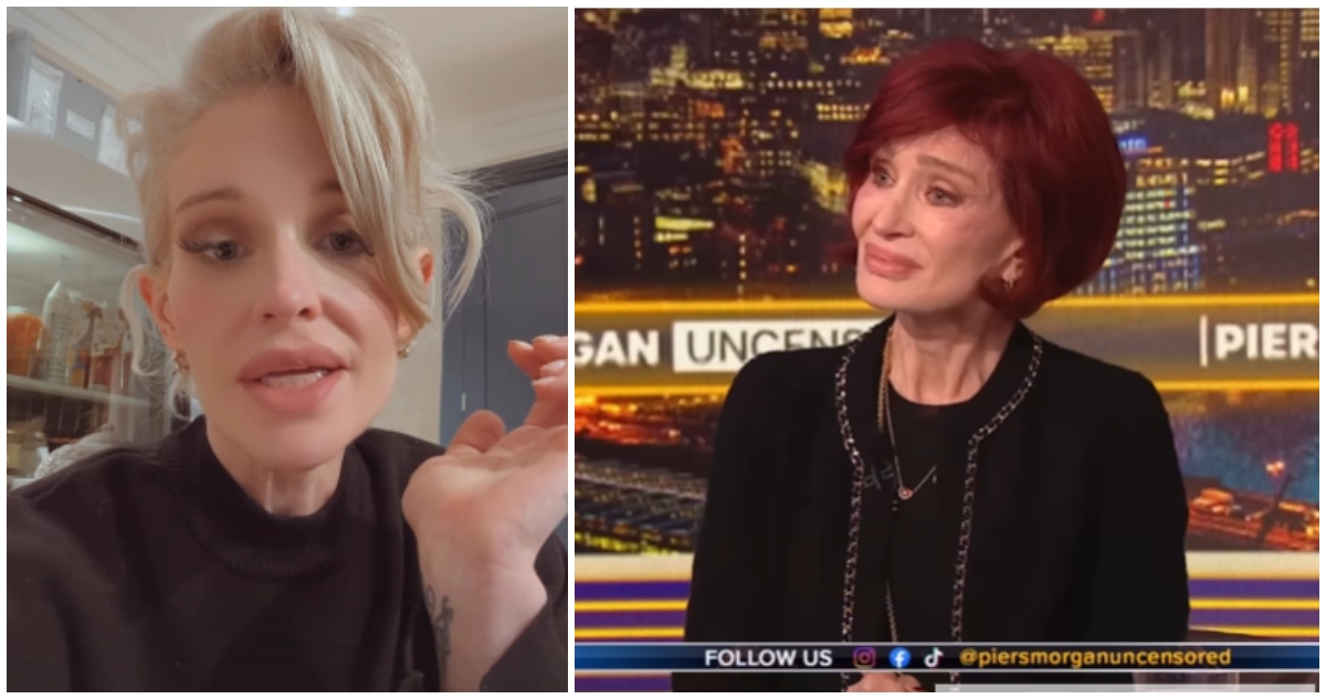 “Ella no puede comer”: Sharon Osbourne defiende a su hija Kelly tras críticas por su peso