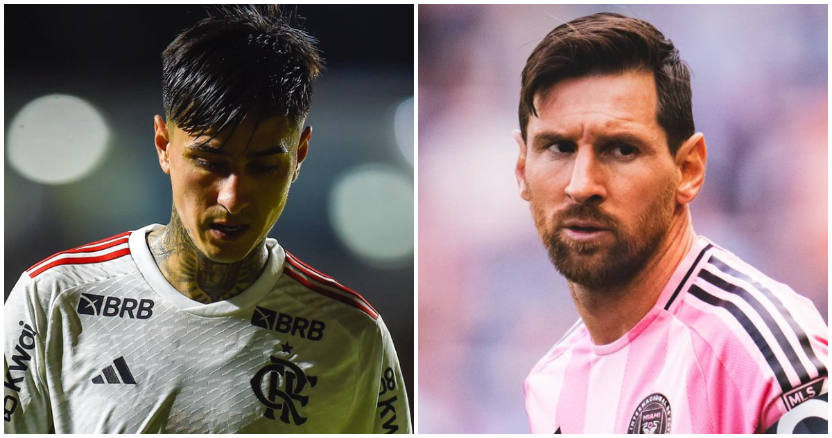 Erick Pulgar y Lionel Messi por Mejor de América 2025 foto de contexto