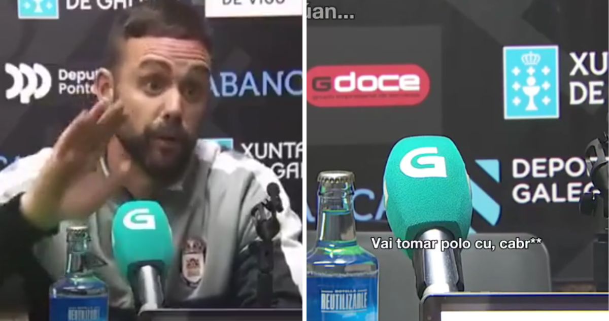 DT en España habría pateado a periodista discapacitado.