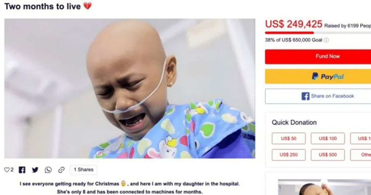 Red internacional estafó con millones de dólares a niños con cáncer: “no es caridad. Es una traición”