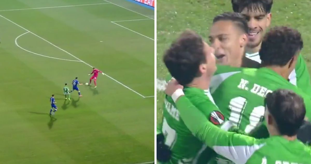 Real Betis pasó por encima del Dinamo Zagreb en Europa League.