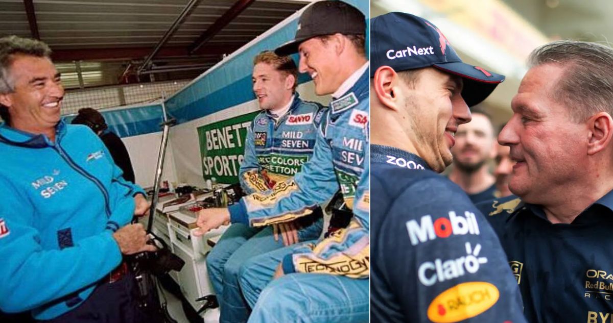 La enseñanza ‘heredada’ a la fuerza de Michael Schumacher a Max Verstappen, por medio de Joe, padre del piloto de Países Bajos