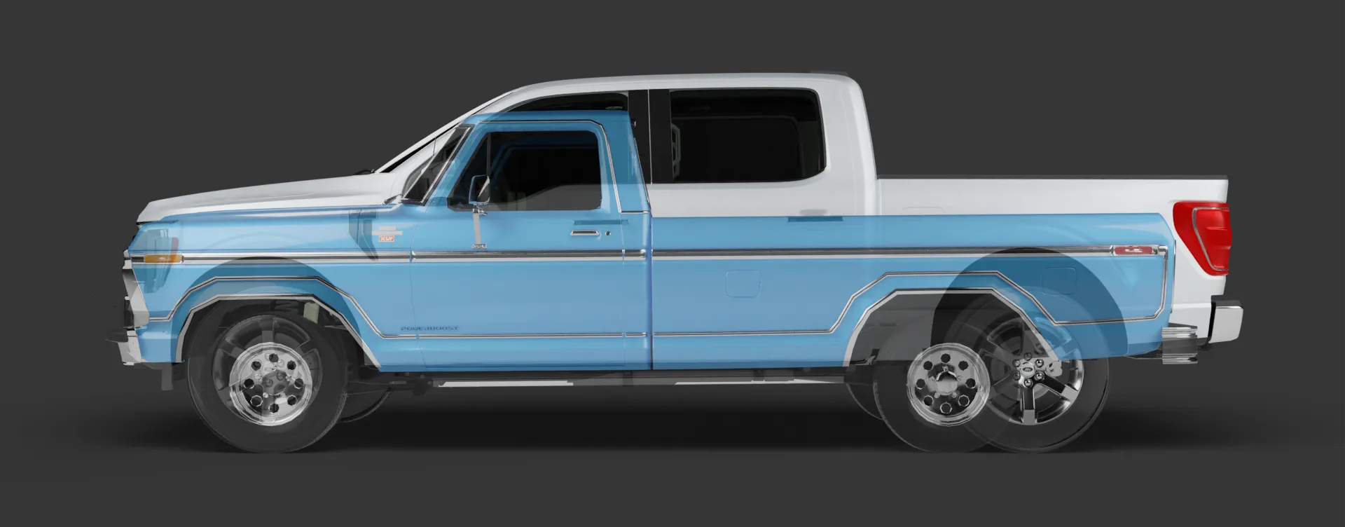 F-150 antigua vs modernas | Axios