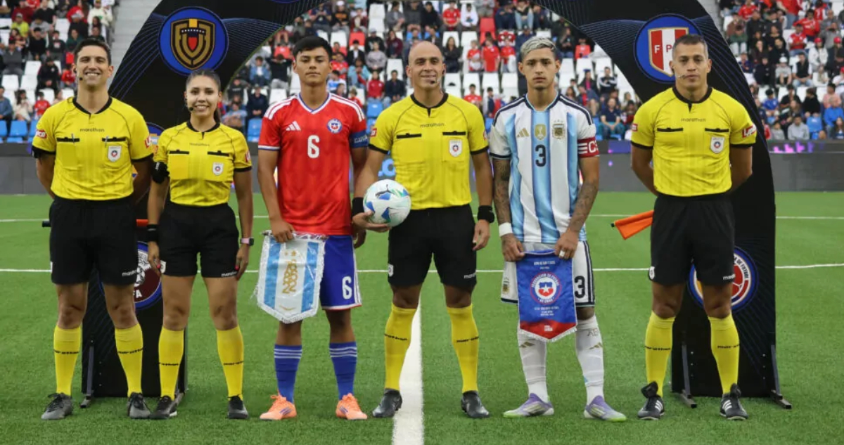 Final Copa UC Sub 17 entre Chile y Argentina