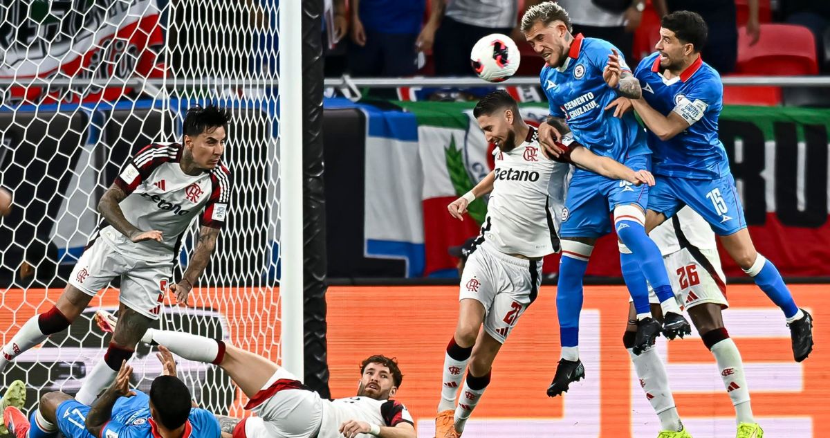 Erick Pulgar fue titular en triunfo de Flamengo sobre Cruz Azul en la Copa Intercontinental