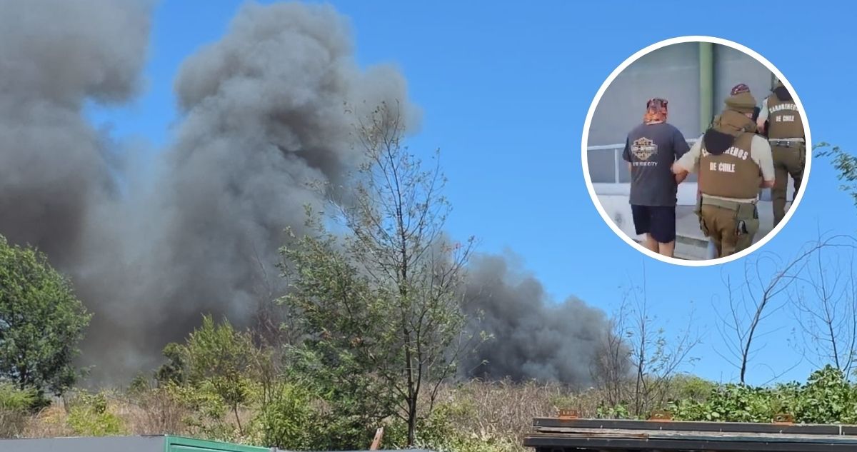 Formalizados por incendio forestal en Chillán Viejo