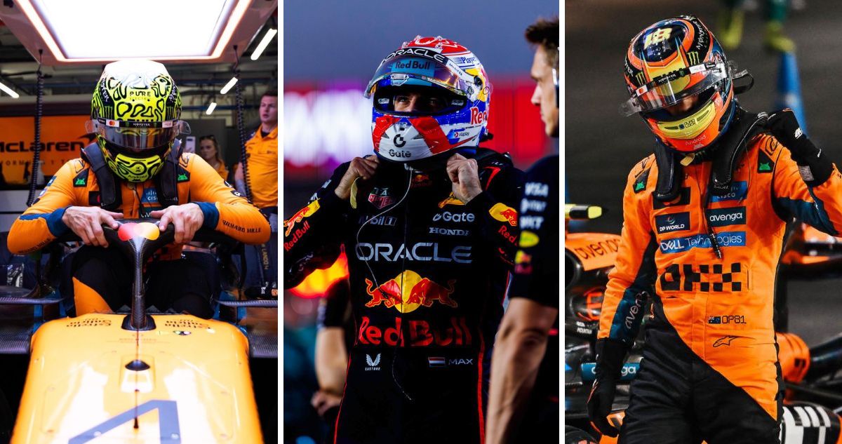 Norris, Verstappen y Piastri aun pueden ser campeones de la Fórmula 1.