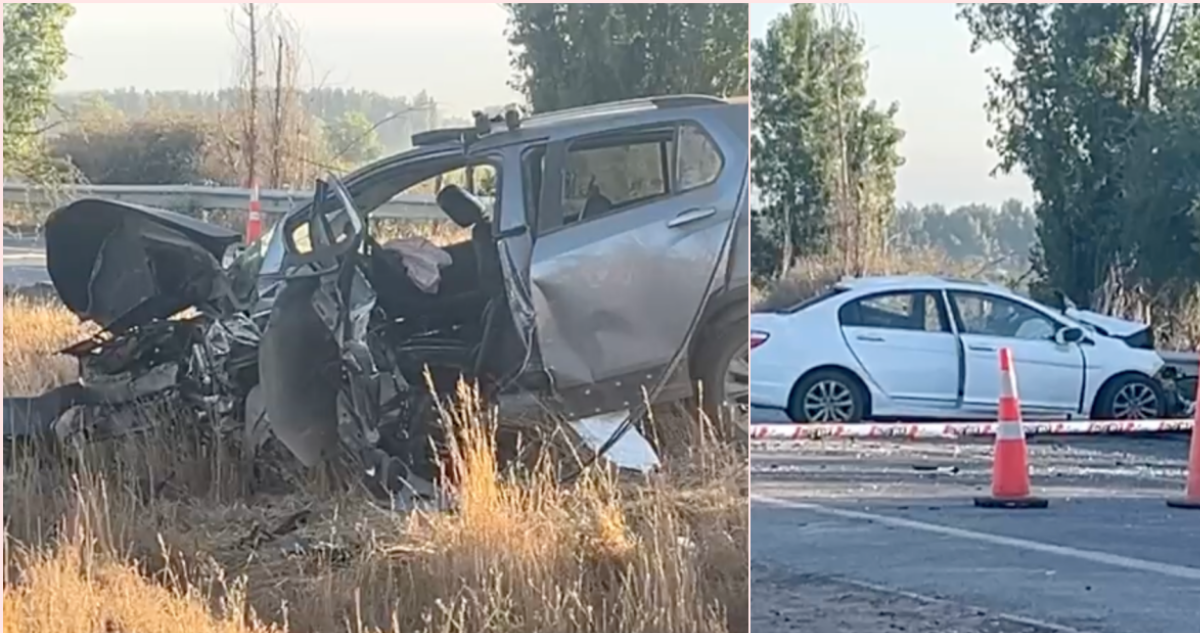 Fatal accidente de tránsito en Lampa deja a una mujer fallecida y un hombre en riesgo vital