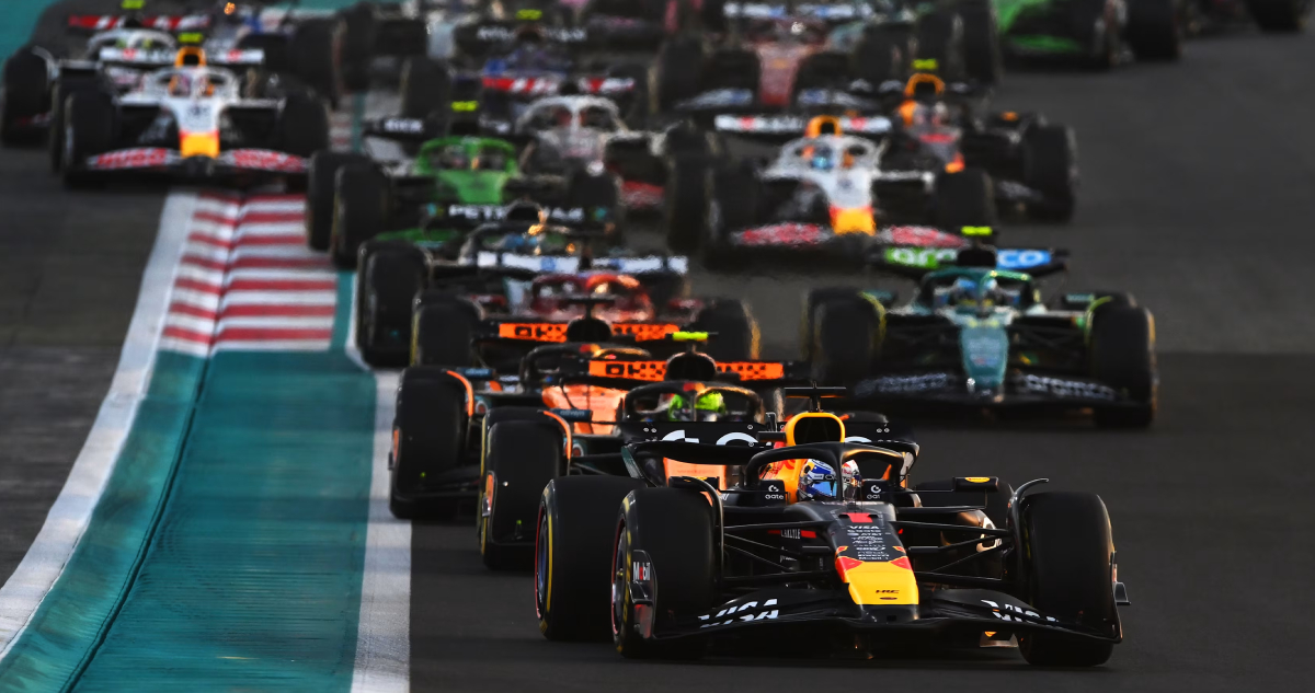 Foto de contexto de los pilotos de Fórmula 1 en 2025