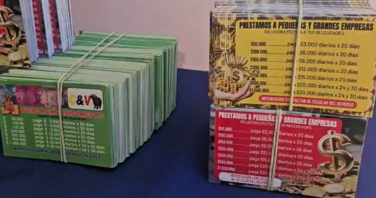 Cae banda colombiana que montó financiera ilegal en RM: prestaban dinero utilizando el "gota a gota"