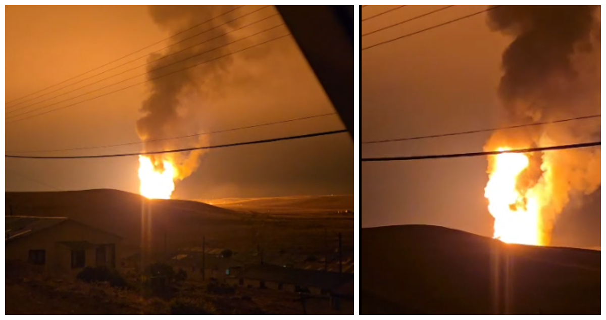 Emergencia por inflamación de gasoducto en Magallanes obliga a cortes y suspensión de clases