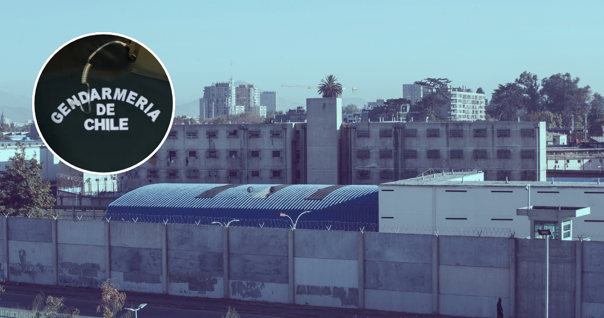 Investigan nueva amenaza a funcionarios de Gendarmería con coronas de flores en ex Penitenciaría