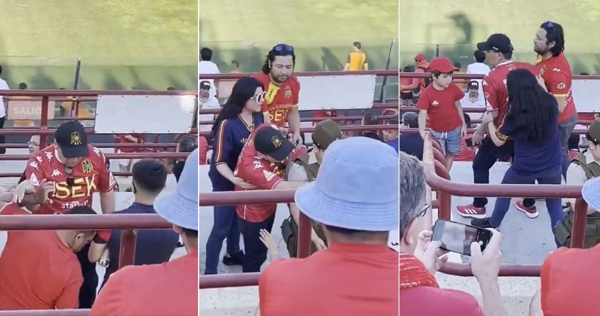 Delegado Presidencial Metropolitano Gonzalo Durán protagoniza incidente en el Unión Española O’Higgins