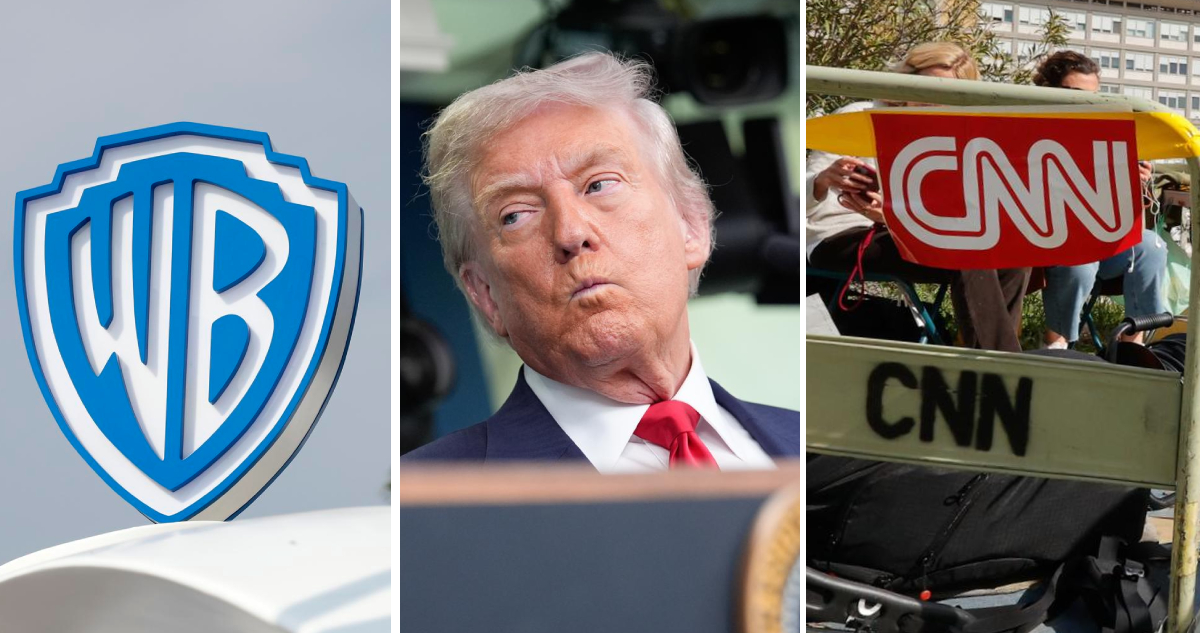 Guerra por Warner: Trump se opone a que empresa conserve CNN independiente del acuerdo final de fusión
