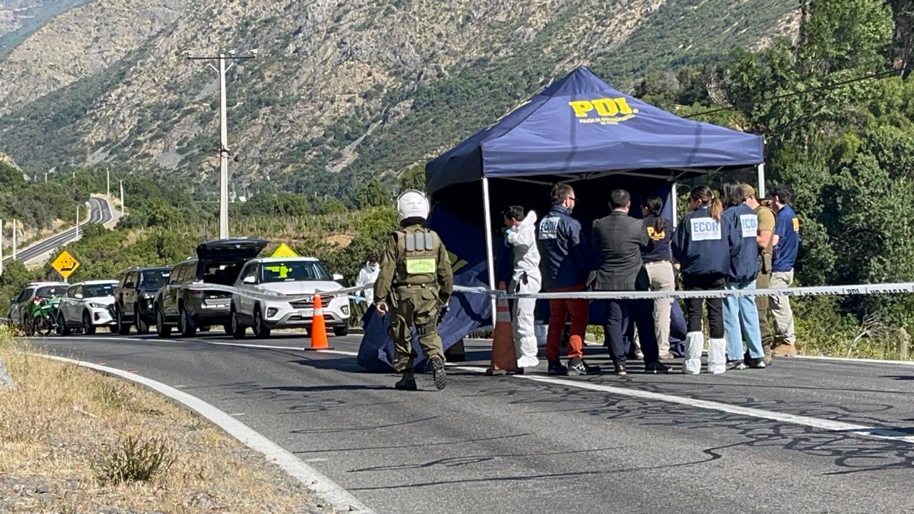 Tercer homicidio de las últimas horas en la RM: hallan hombre amarrado y baleado en San José de Maipo