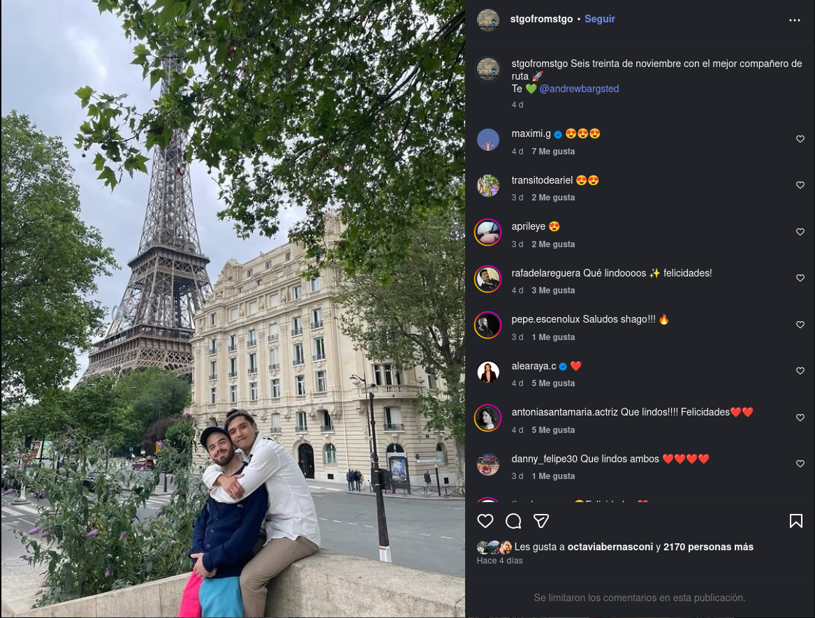 Andrew Bargsted y Santiago Rodríguez